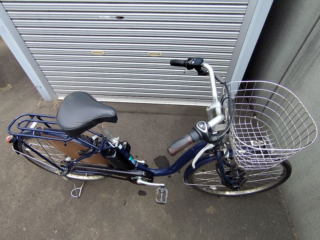 ブリヂストン　フロンティア　ベルト駆動チェーン交換不要　電動アシスト自転車