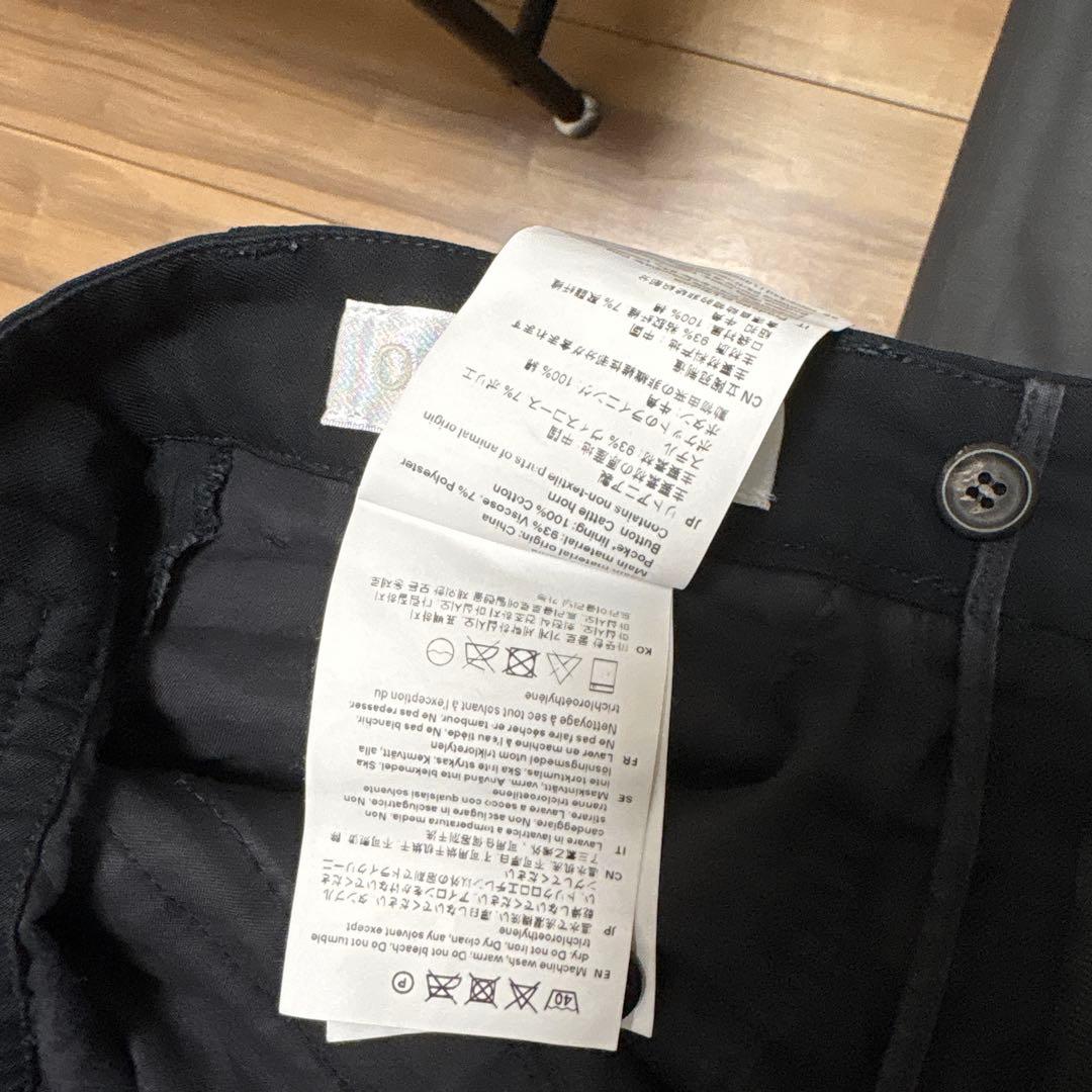 【定価61000】our legacy セーラーパンツ ブラック 44