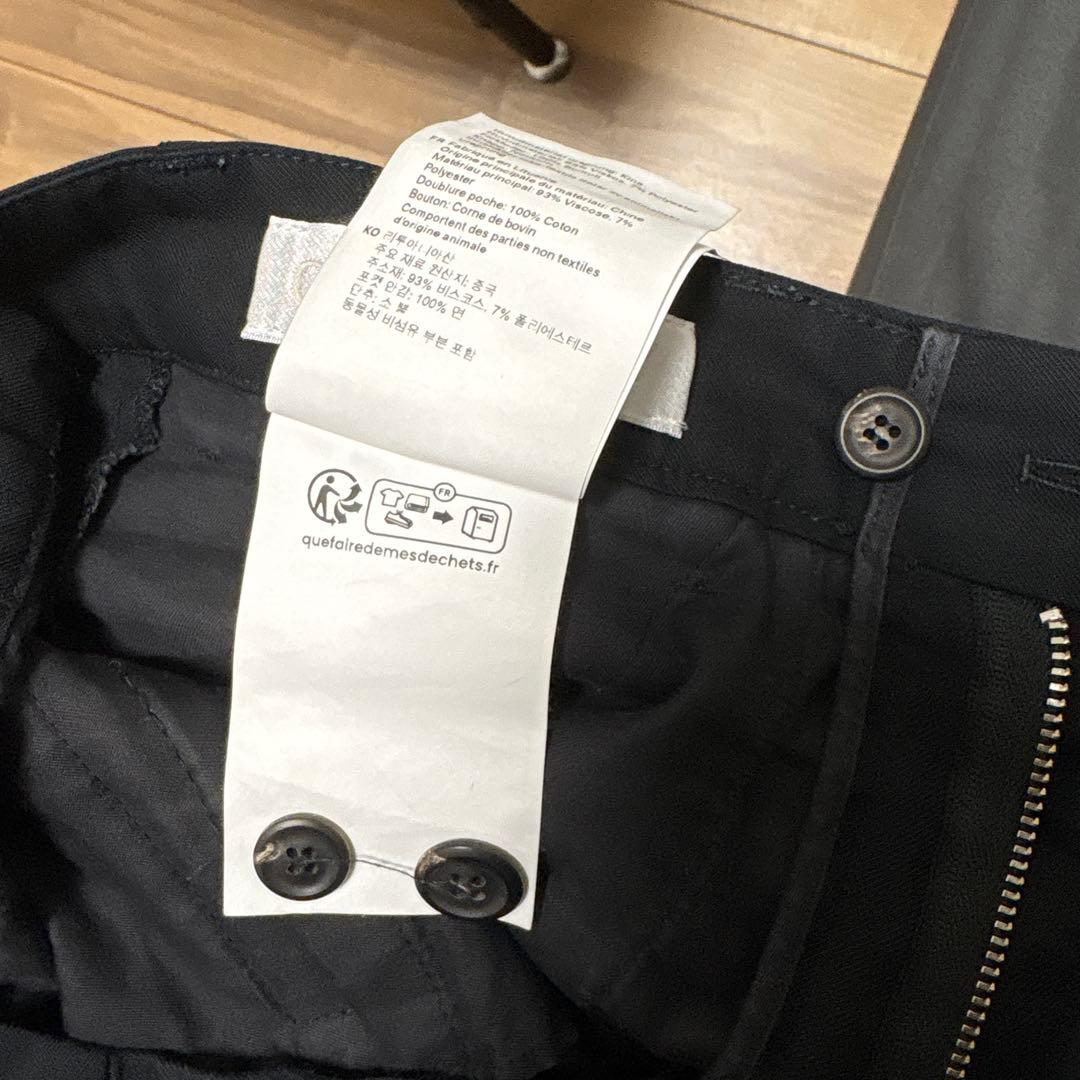 【定価61000】our legacy セーラーパンツ ブラック 44