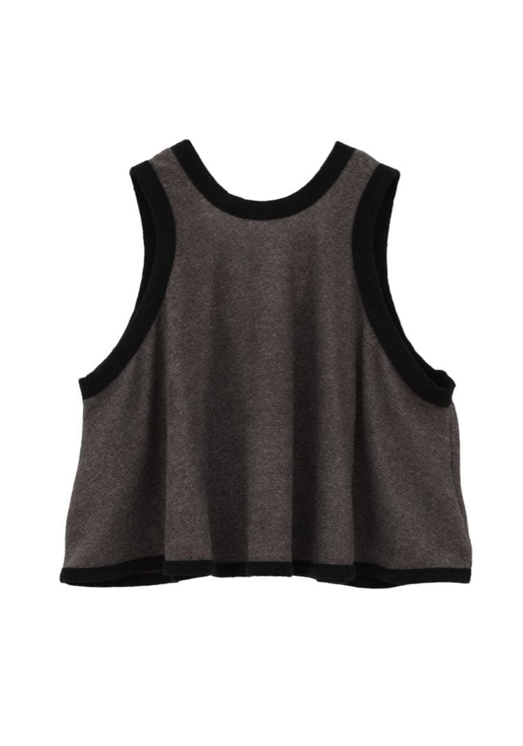 トップス CLANE PILE FLARE TANK TOPS