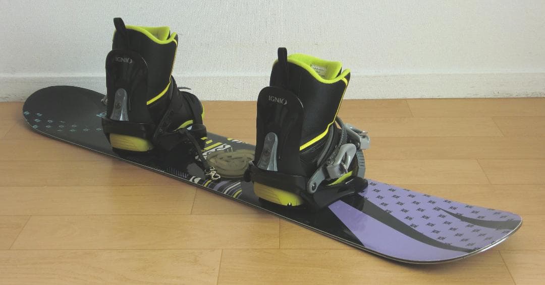 ■■1月限定■送料無料■IGNIO■子供用スノボセット■板110靴21-22■■