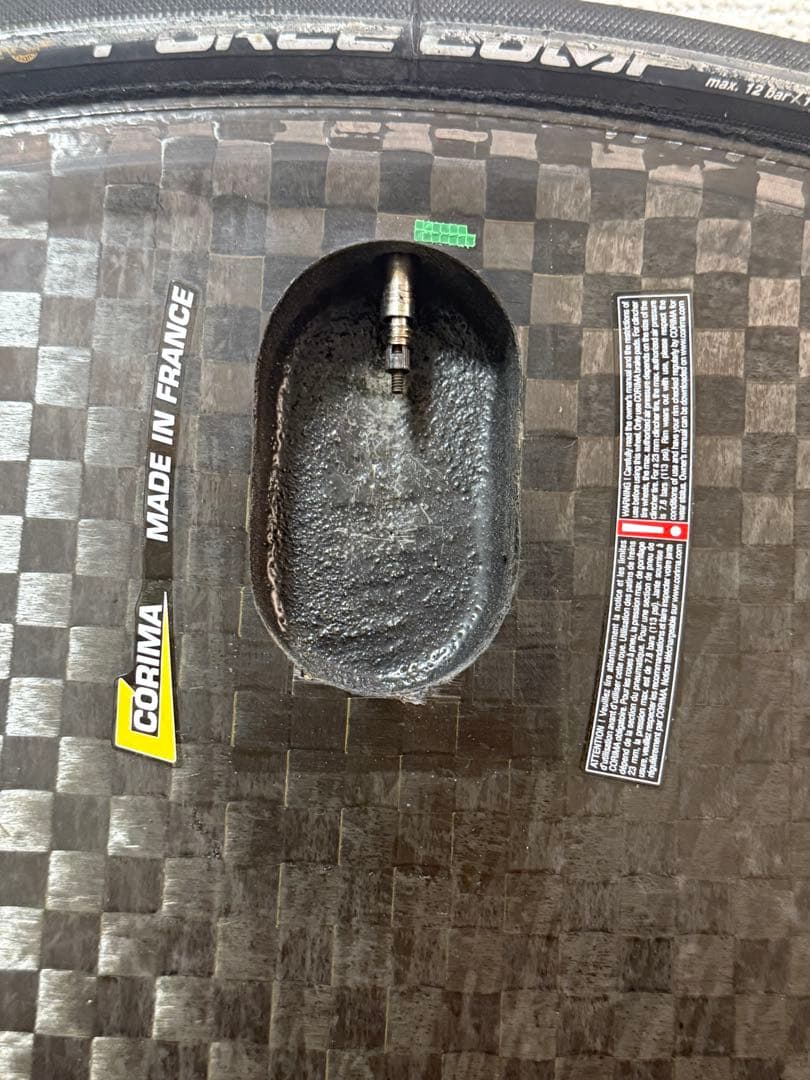 CORIMA カーボンディスクホイール リムブレーキ仕様 チューブラー 中古