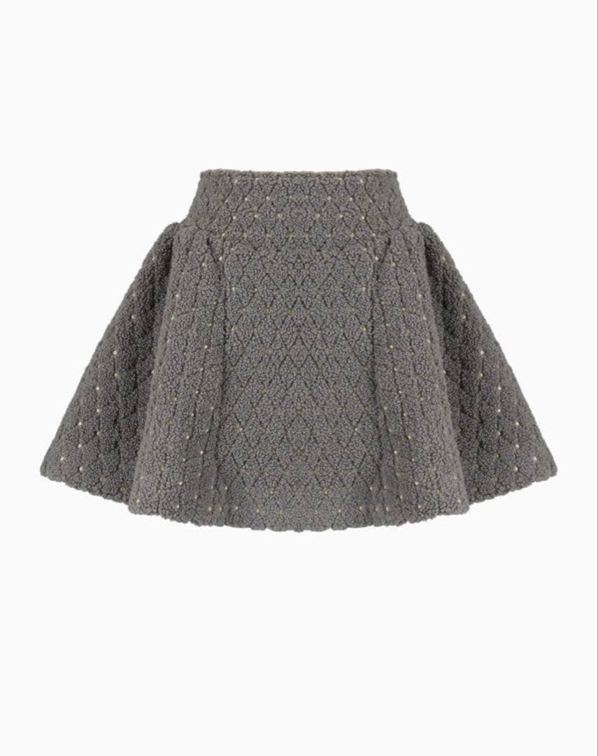 スカート bibiy ODETTE BOA PLEATED SKIRT