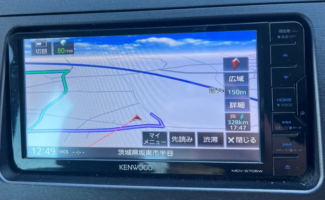 MDV-S706W メモリーナビ★ 2019年製 .地図デ-タ2018