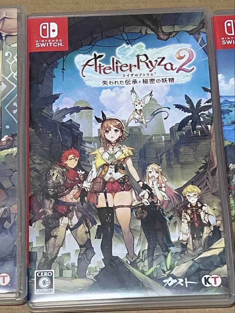 ライザのアトリエ　1、2、3 Switch