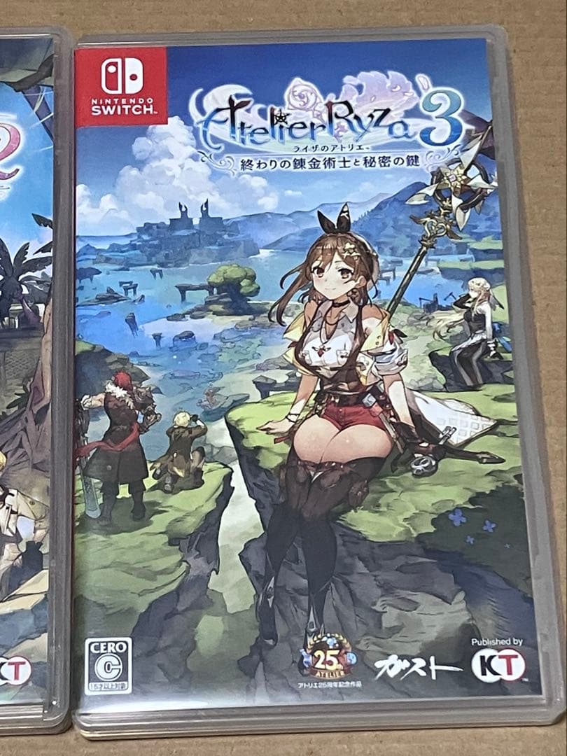 ライザのアトリエ　1、2、3 Switch