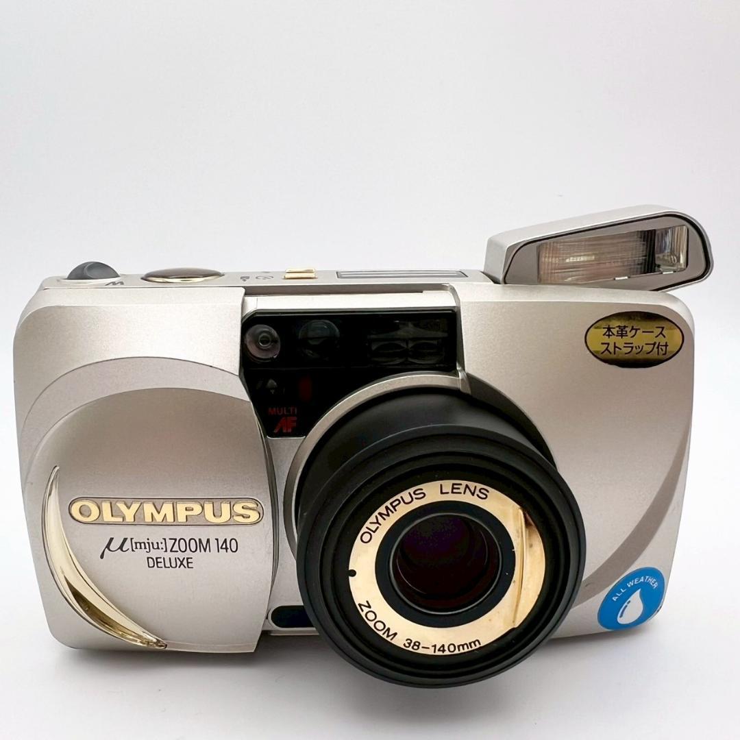 【動作品】OLYMPUS μ[mju:] ZOOM140 フィルムカメラ
