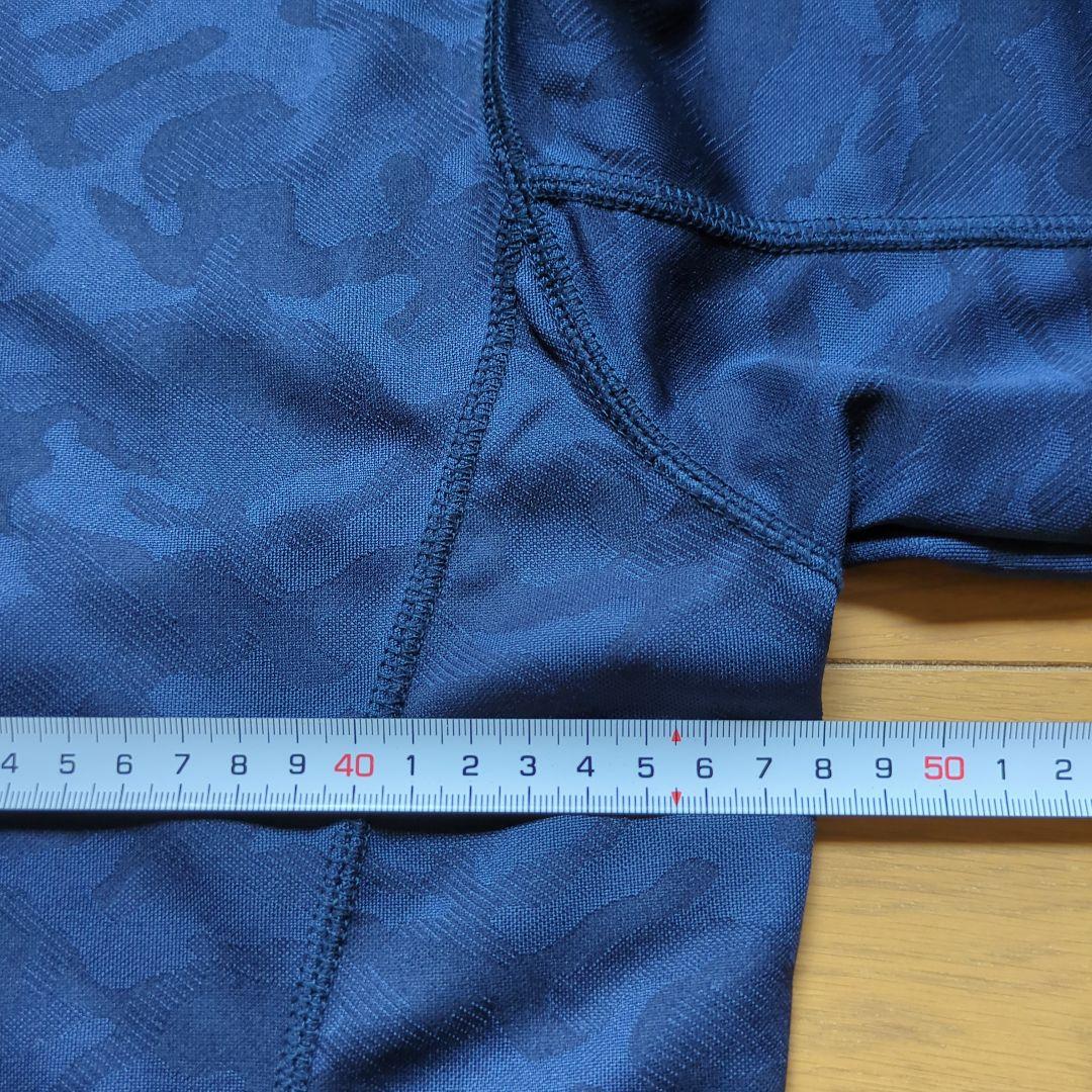 BRIEFING ブリーフィング　ハーフジップ　ハイネック　長袖シャツ　迷彩