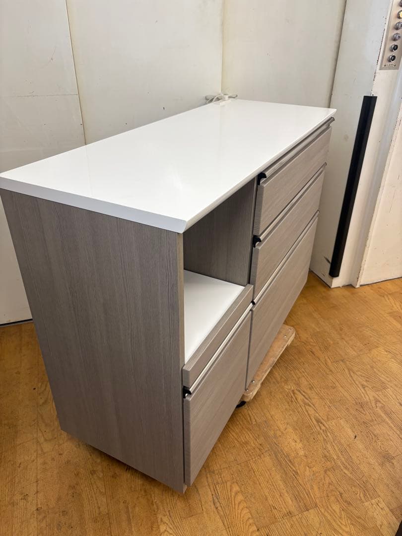 M142 キッチンカウンター 三幸ジャパン製 引き出し付き