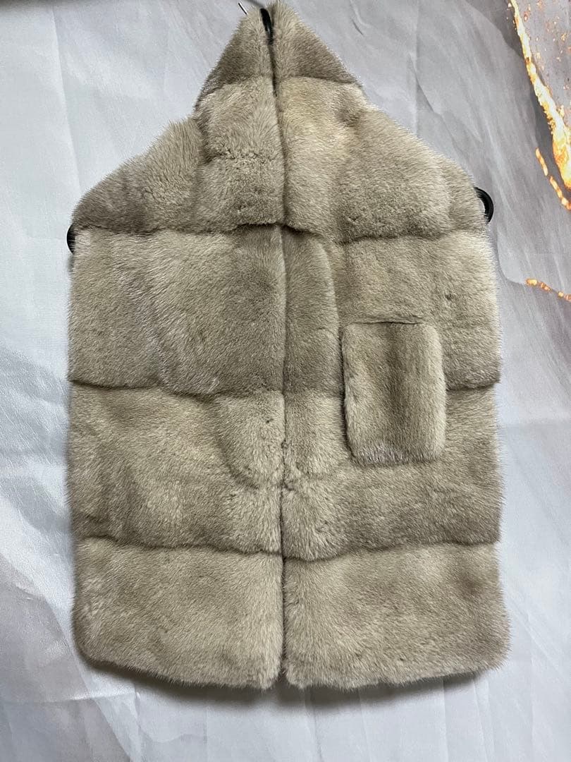 ミンク　マフラー　未使用