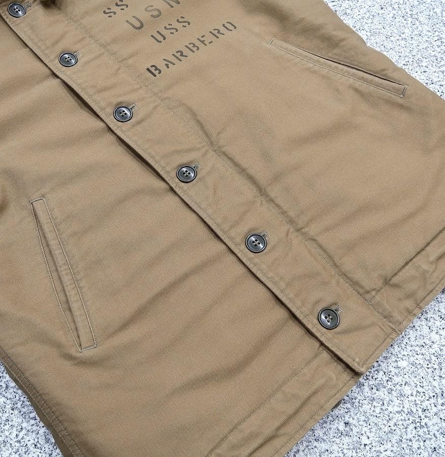 美品 XL バズリクソンズ N-1 デッキジャケット