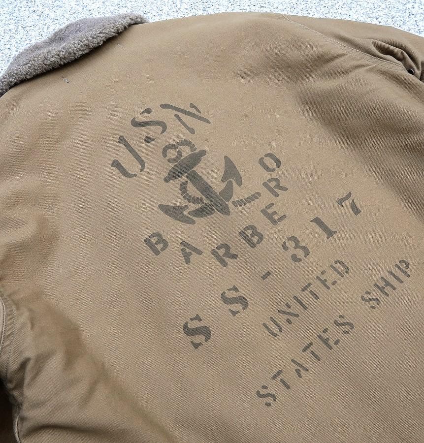 美品 XL バズリクソンズ N-1 デッキジャケット