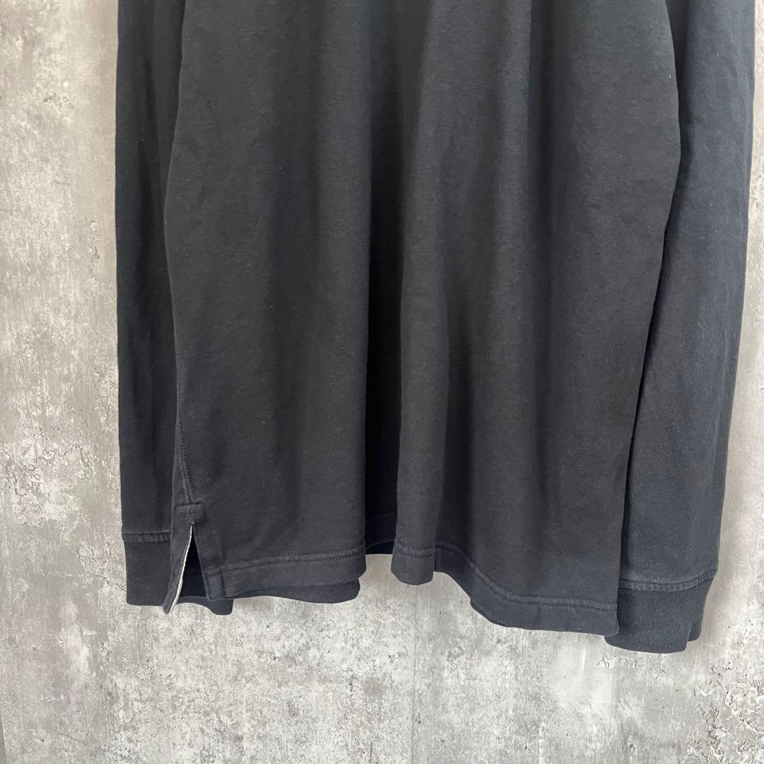 【人気カラー】ポロ ラルフローレン 長袖 ラガーシャツ メンズ 古着 ラグビー