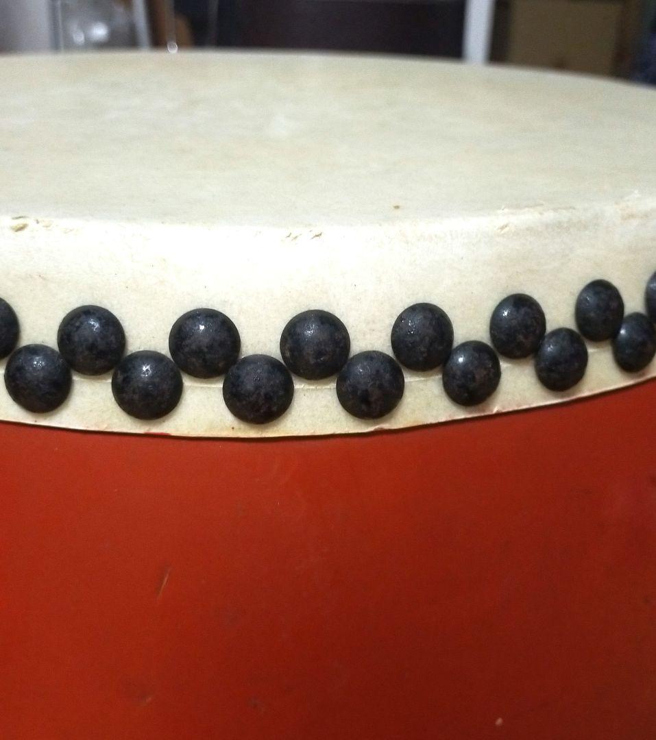 エイサー 大太鼓 打楽器　直径38cm 本皮