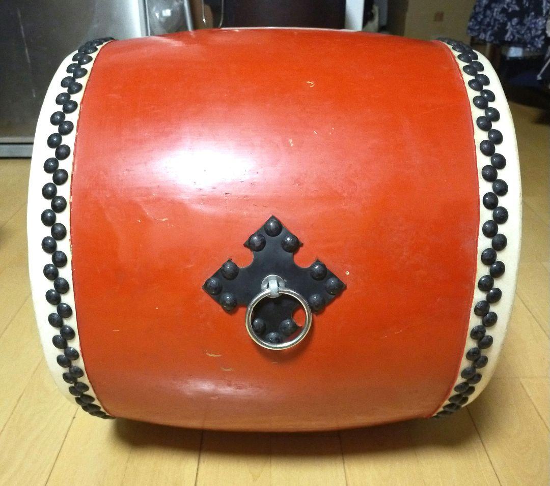 エイサー 大太鼓 打楽器　直径38cm 本皮