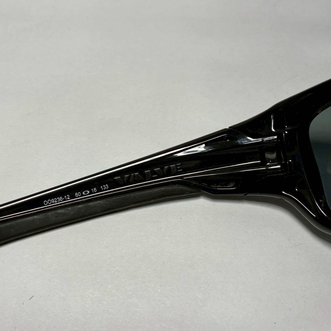 美品✨️OAKLEY VALVE バルブ サングラス 偏光レンズ ブラックフレーム