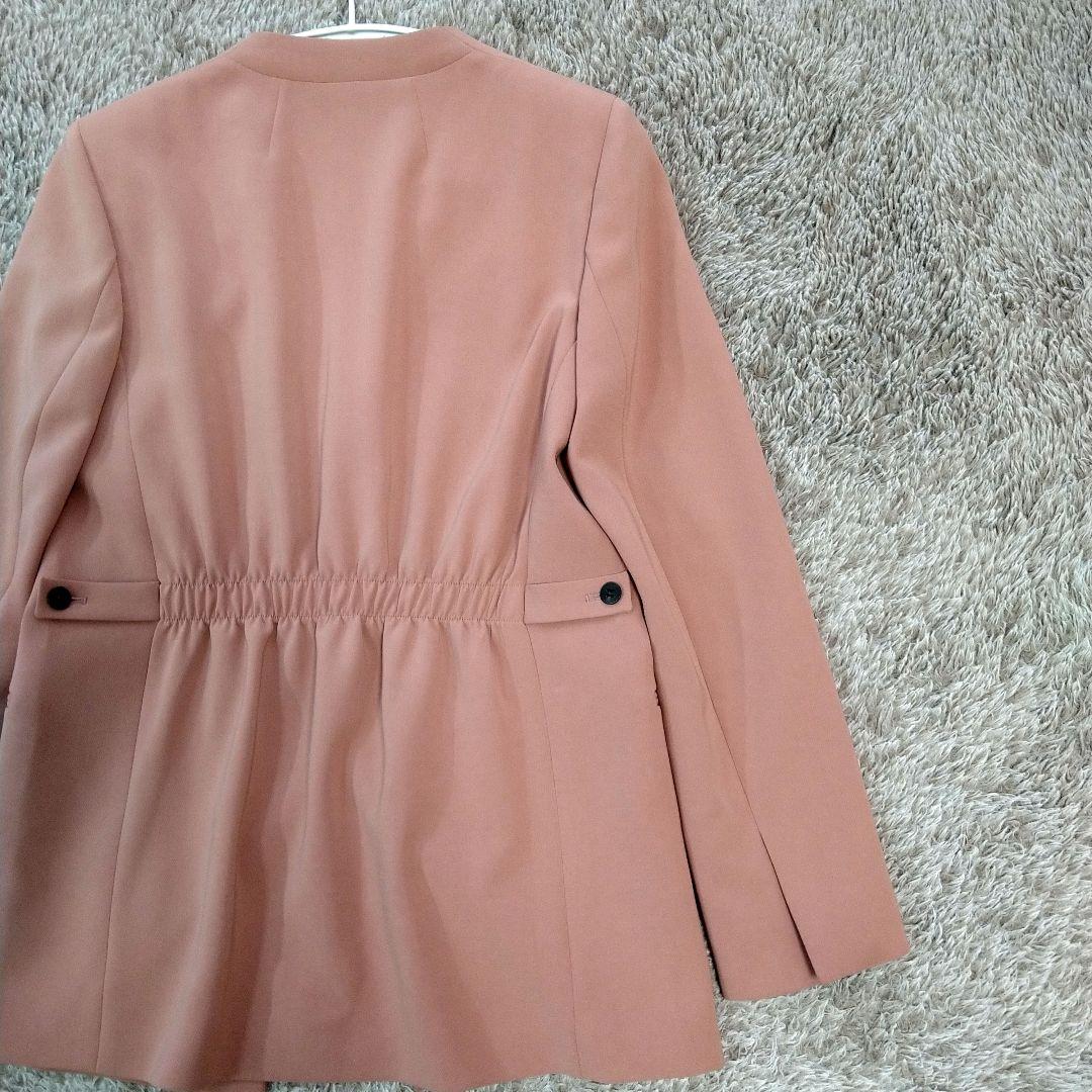 美品◆Theory セオリー Waist Tab JKT ノーカラージャケット