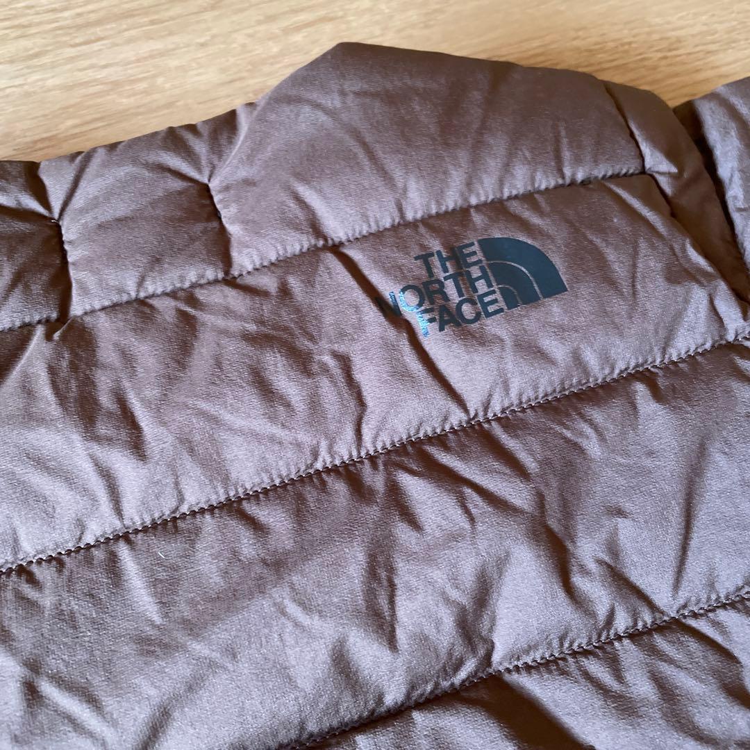 ノースフェイス　ブラウン マイクロゼファーカーディガン 110