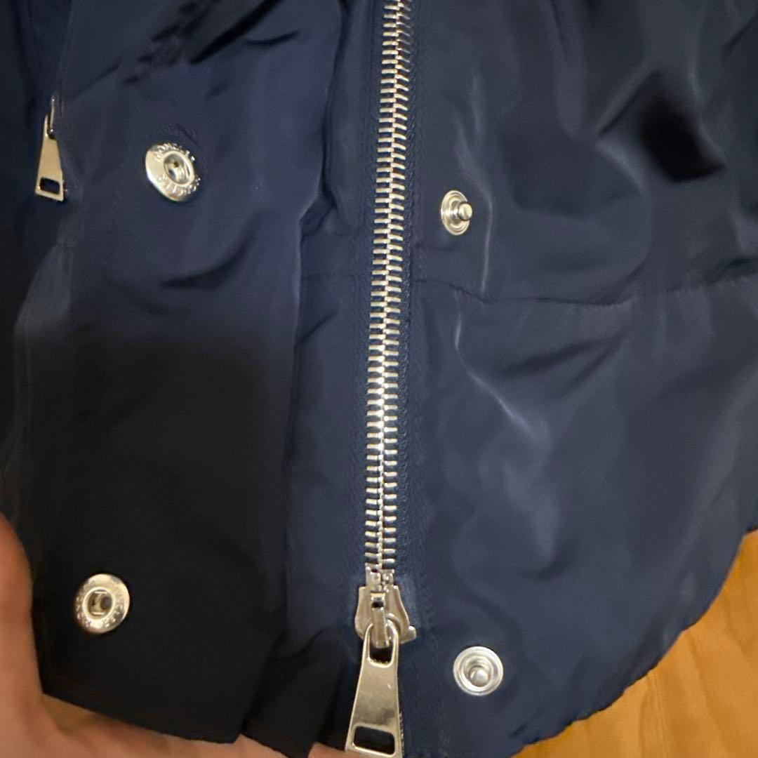 モンクレール Moncler ネイビー　ディステン　ジャケットコート