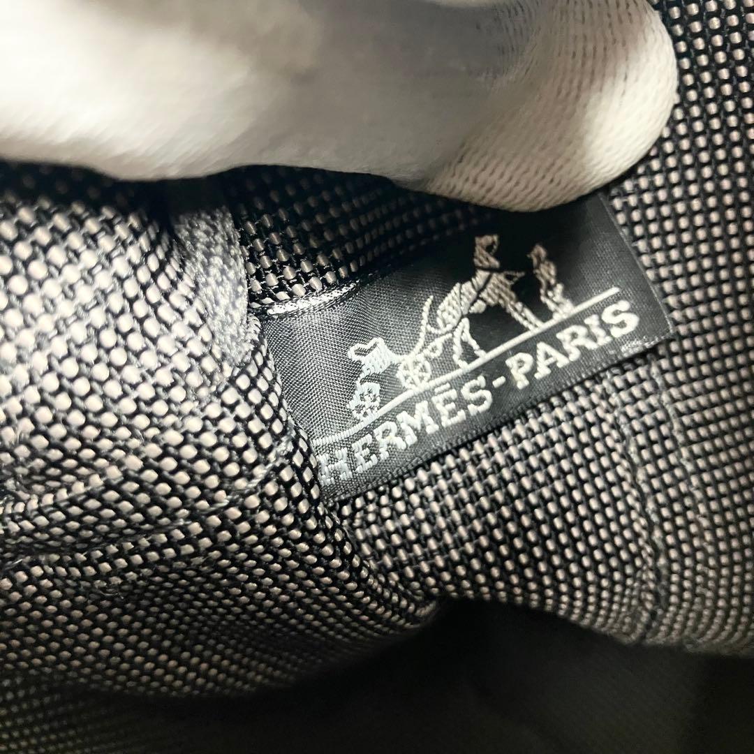 HERMS エルメス トート キャンバス エールライン