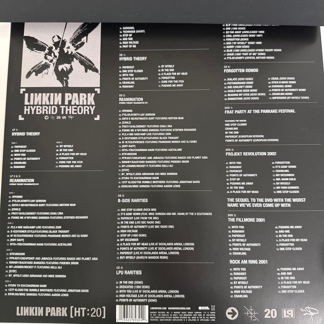 激レア Linkin Park Hybrid Theory 20周年記