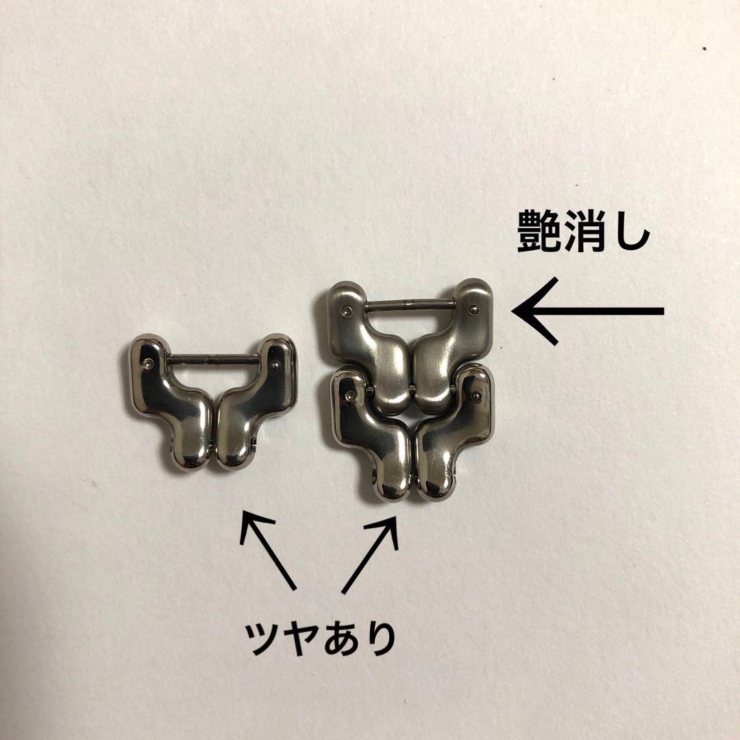 【TAG HEUER 】純正品 コマ 3個 メンズ 腕時計 シルバー