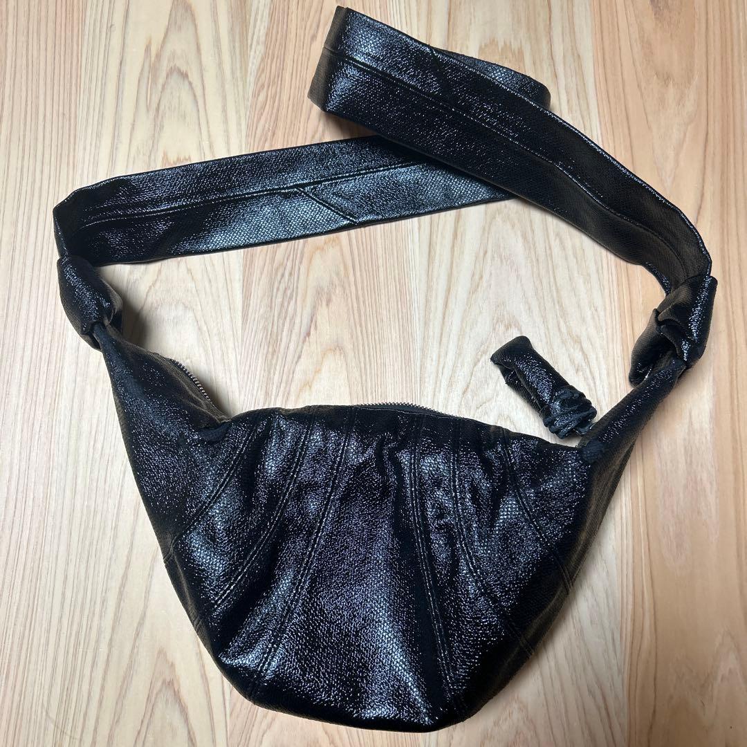 LEMAIRE ブラックショルダーバッグ