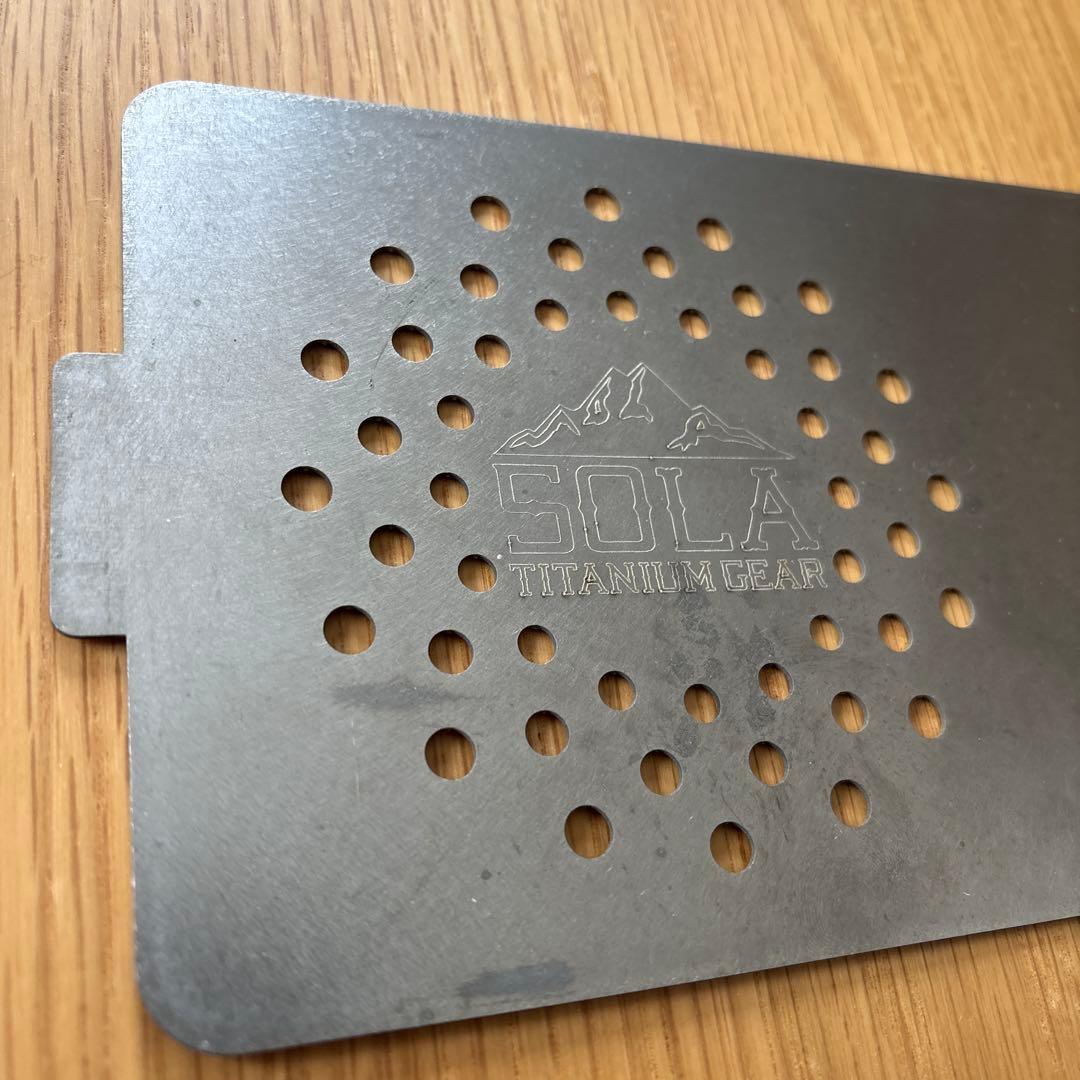 【SOLA TITANIUMGEAR】Super Table ソラチタニウムギア
