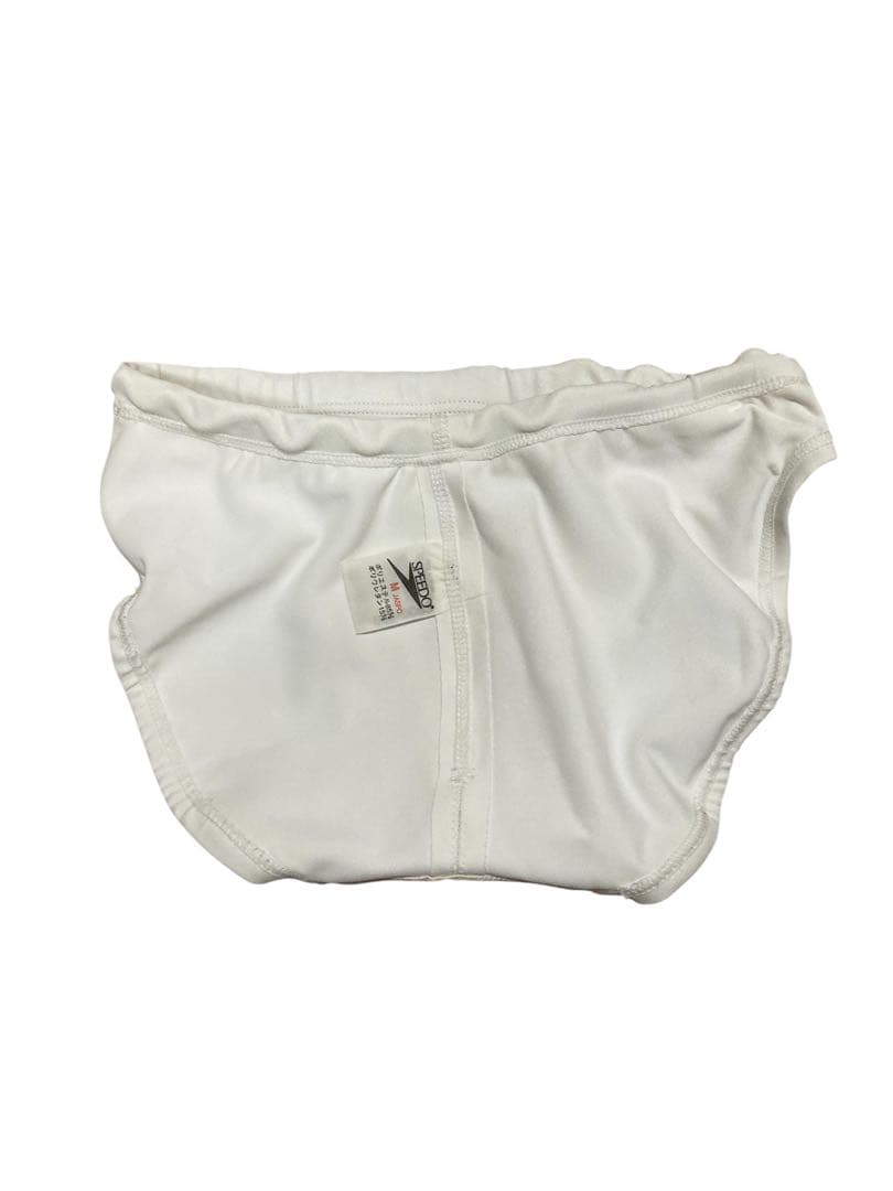 SPEEDO ヴィンテージ品 ホワイト 競泳水着 メンズビキニ 未使用新品M