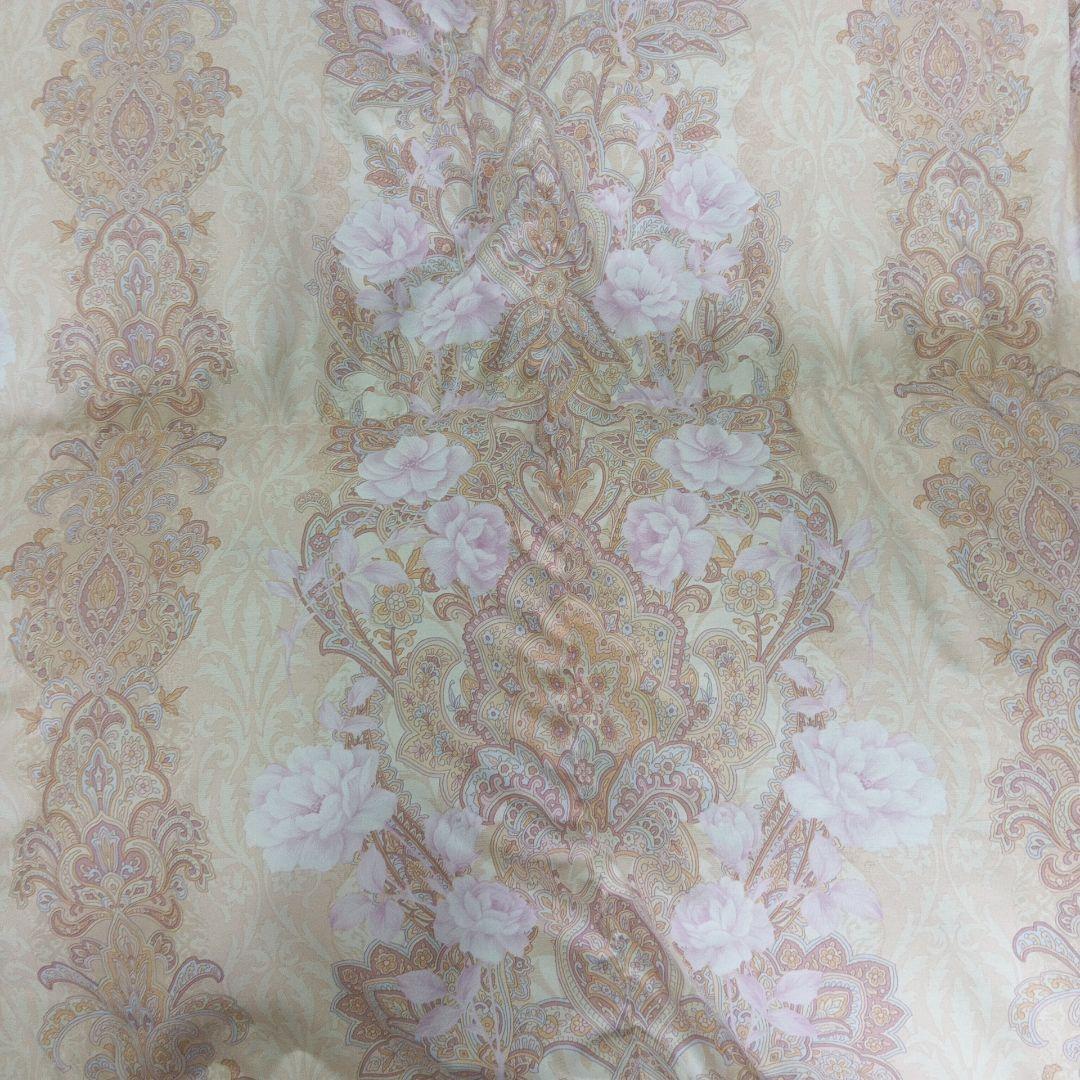 羽毛掛け布団　花柄シングル　ダウン85% 羽毛1.1㌔　四国繊維株式会社販売