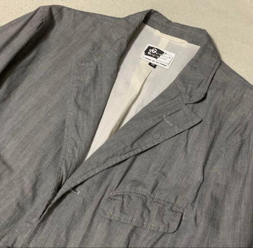 エンジニアード ガーメンツ グレンチェック ジャケットM パンツ34