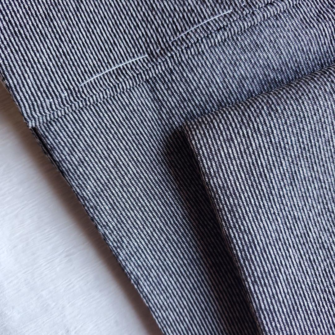 さらりと纏う浜ちりめん　極型万筋小紋