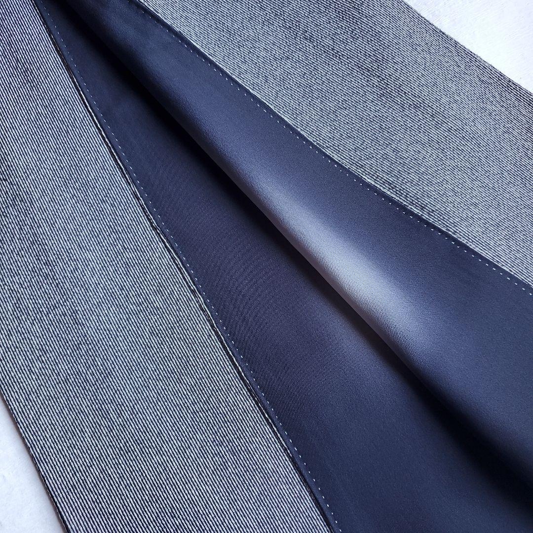 さらりと纏う浜ちりめん　極型万筋小紋