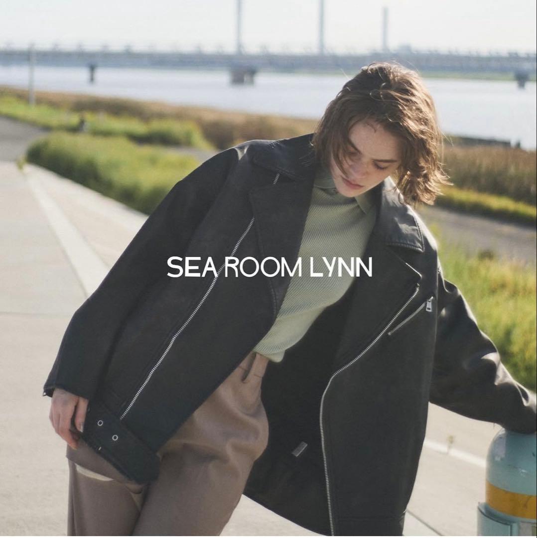 searoomlynn BIG ECOレザーライダース