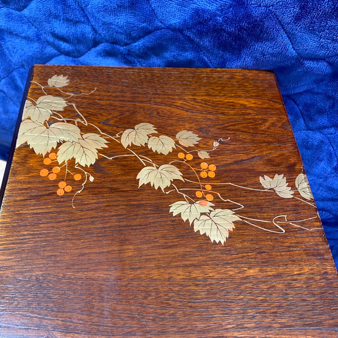 めもり　　　　　　　　　　アンティーク　木製　文机