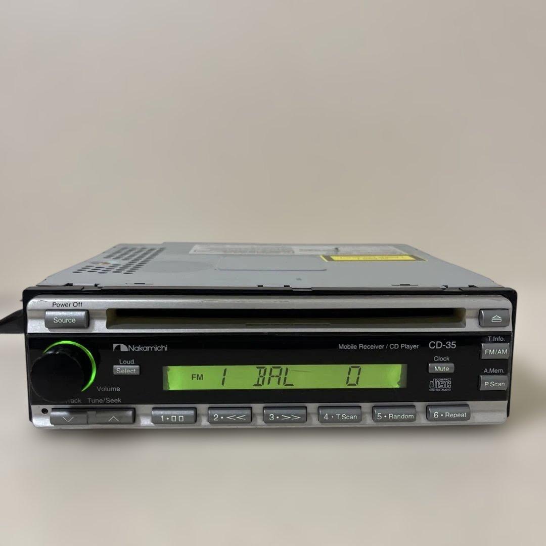 ナカミチ CDプレーヤー 高音質・高性能レシーバー CD-35