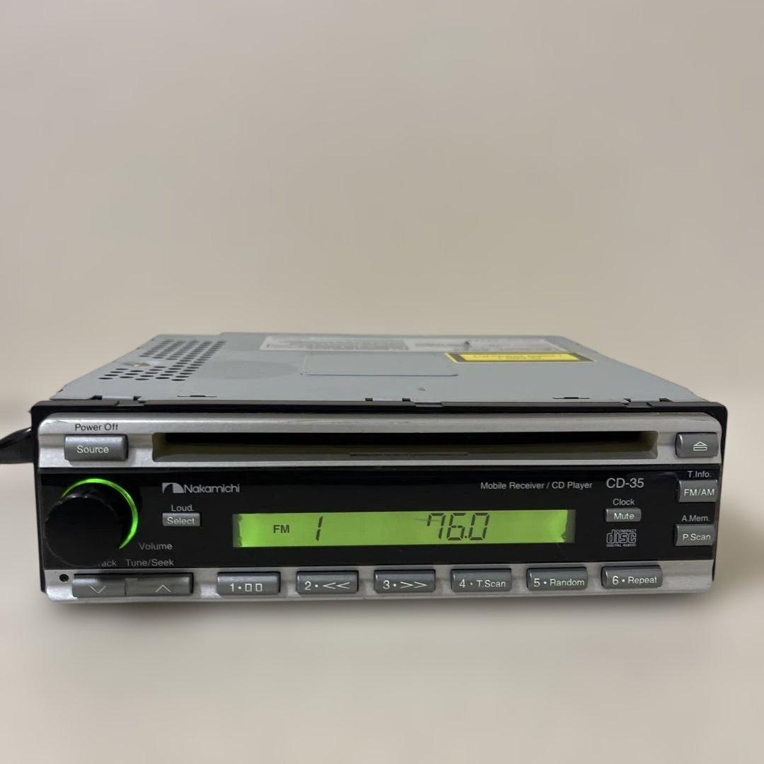 ナカミチ CDプレーヤー 高音質・高性能レシーバー CD-35