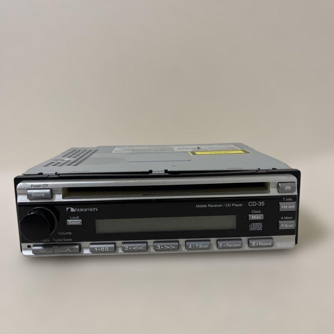 ナカミチ CDプレーヤー 高音質・高性能レシーバー CD-35