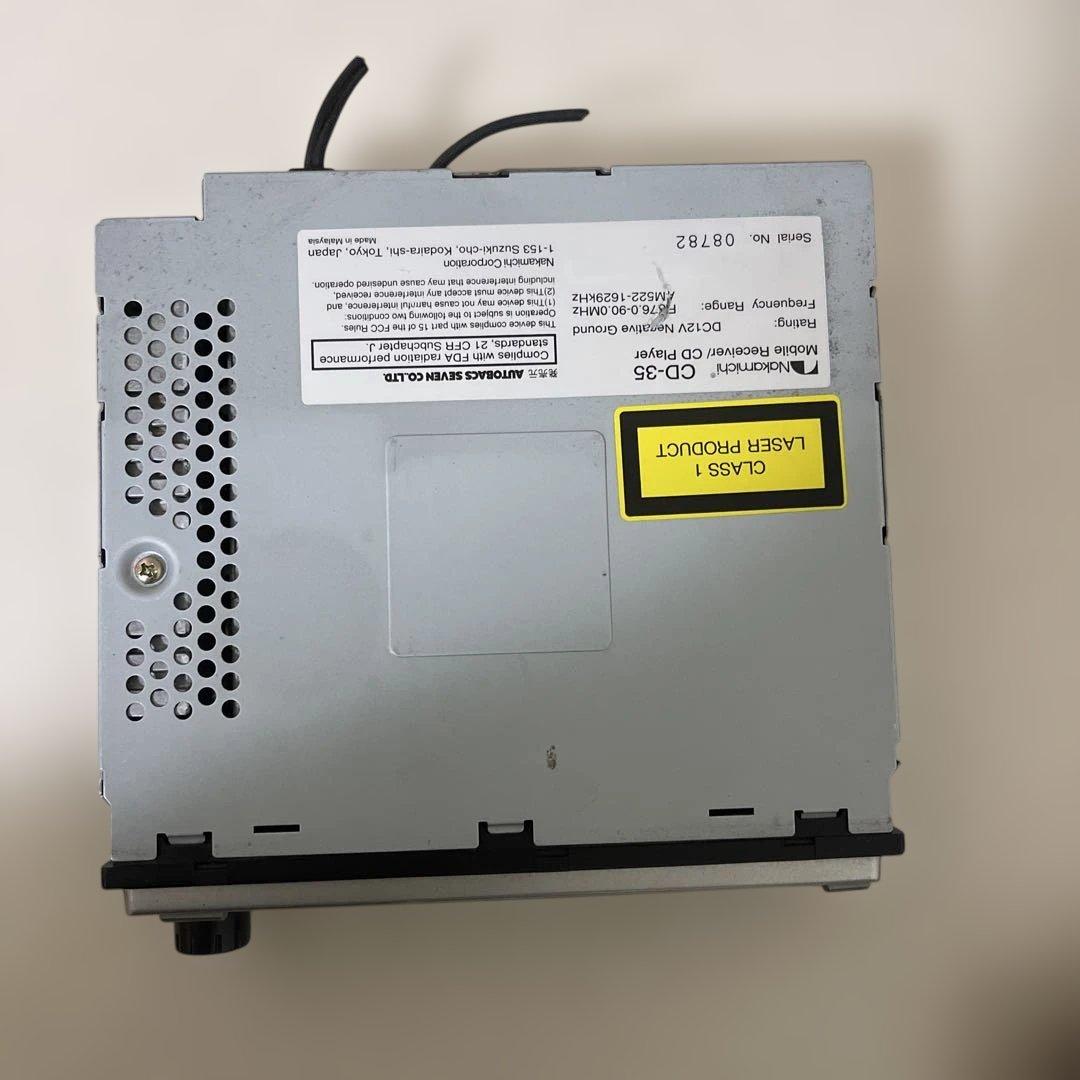 ナカミチ CDプレーヤー 高音質・高性能レシーバー CD-35