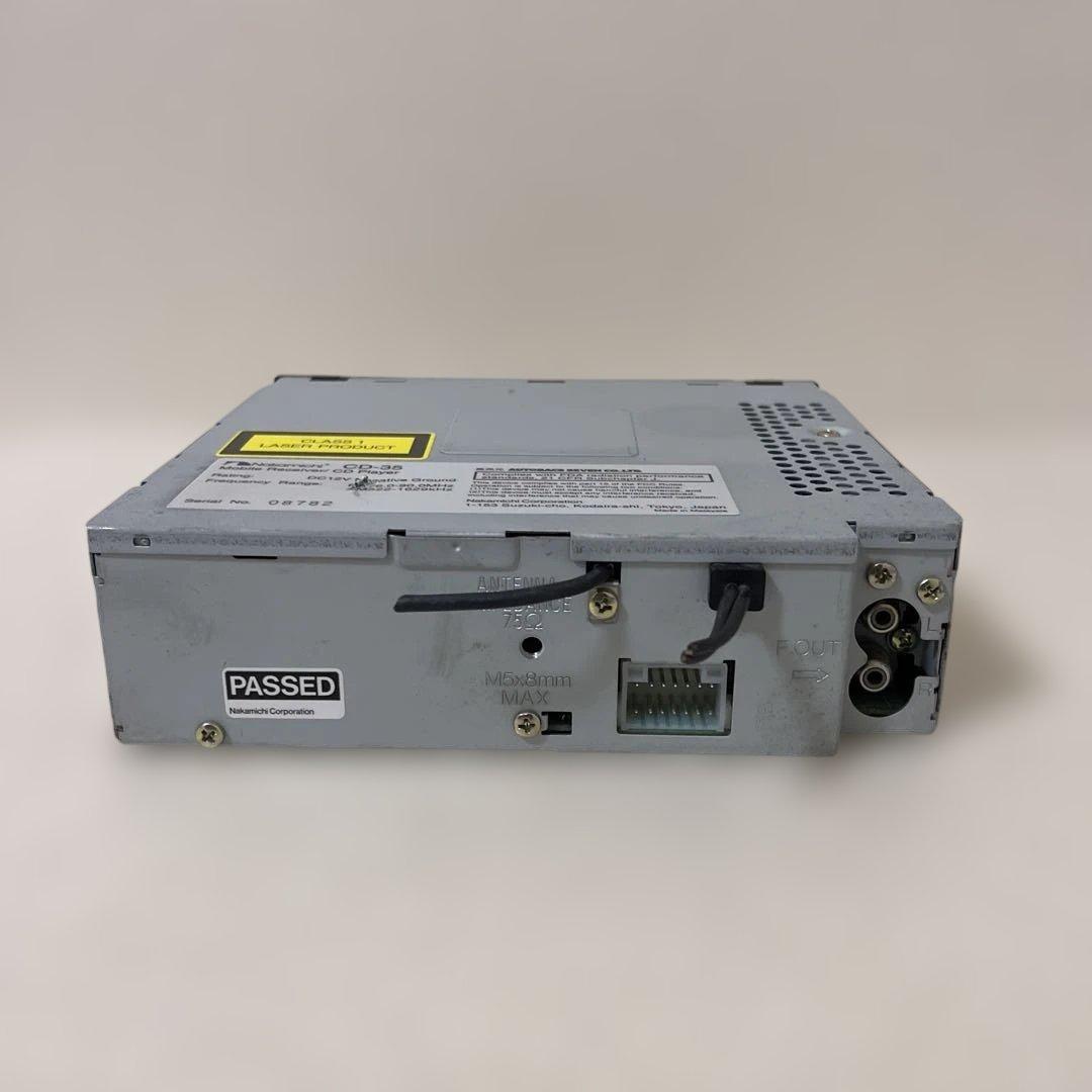 ナカミチ CDプレーヤー 高音質・高性能レシーバー CD-35