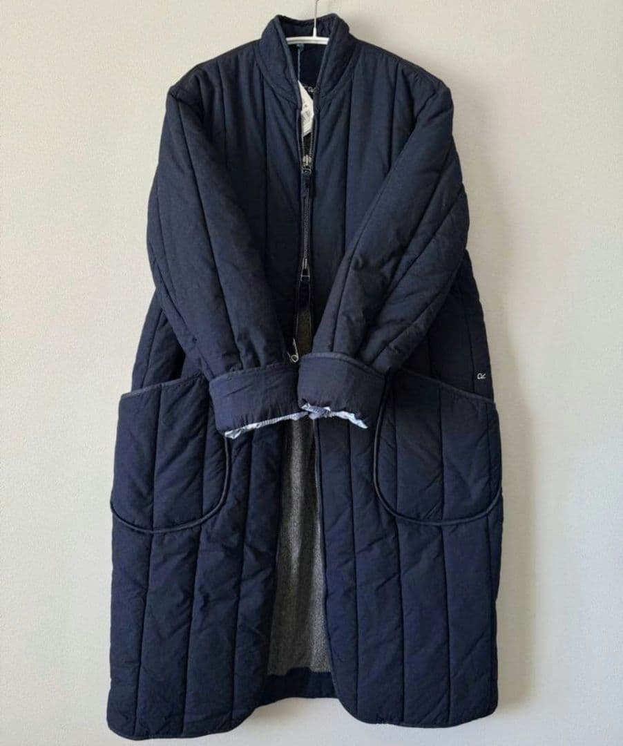 45R インディゴ キルティング コート 試着のみ