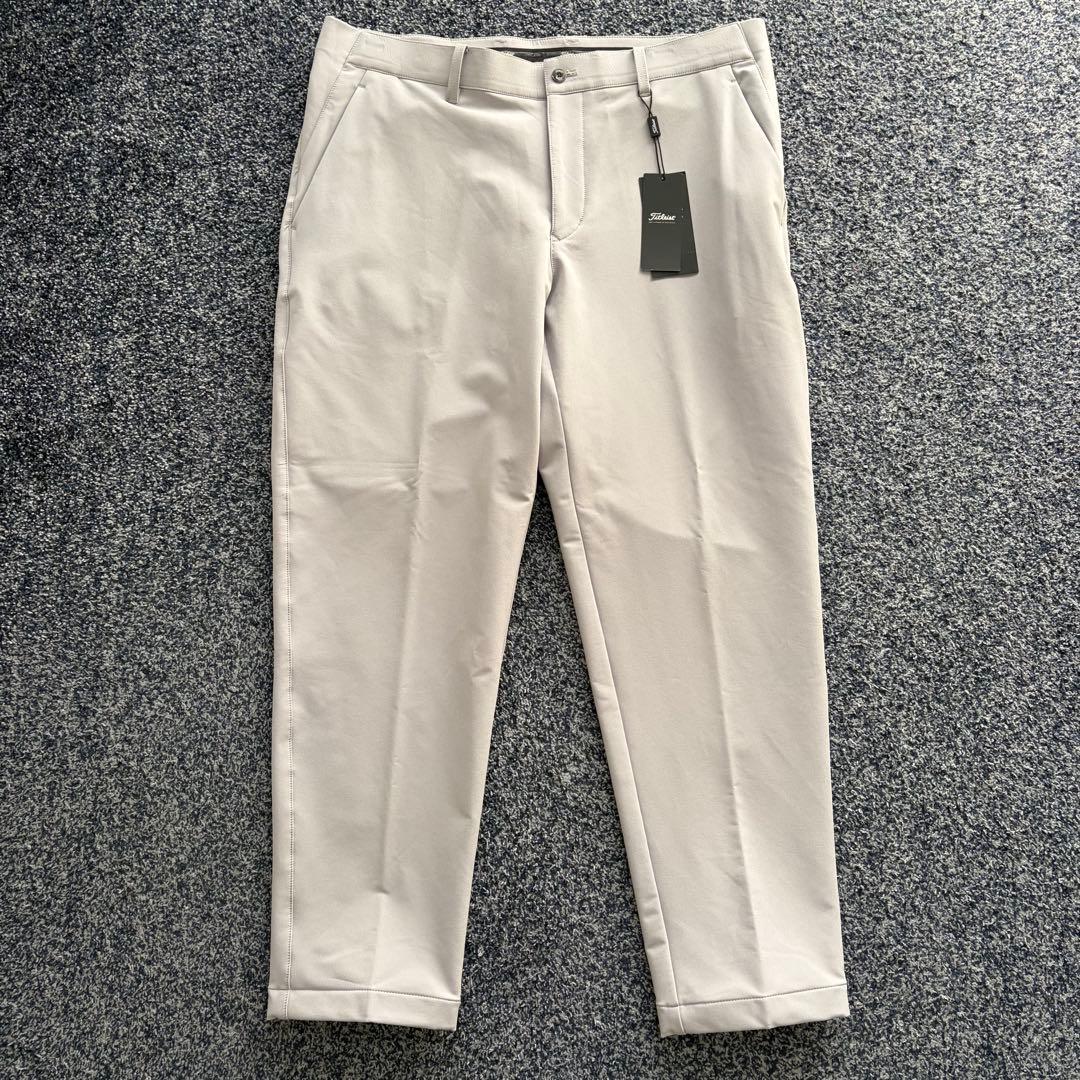 【未使用・タグ付】タイトリスト　ストレッチ　パンツ　ゴルフウェア　グレー系　3L