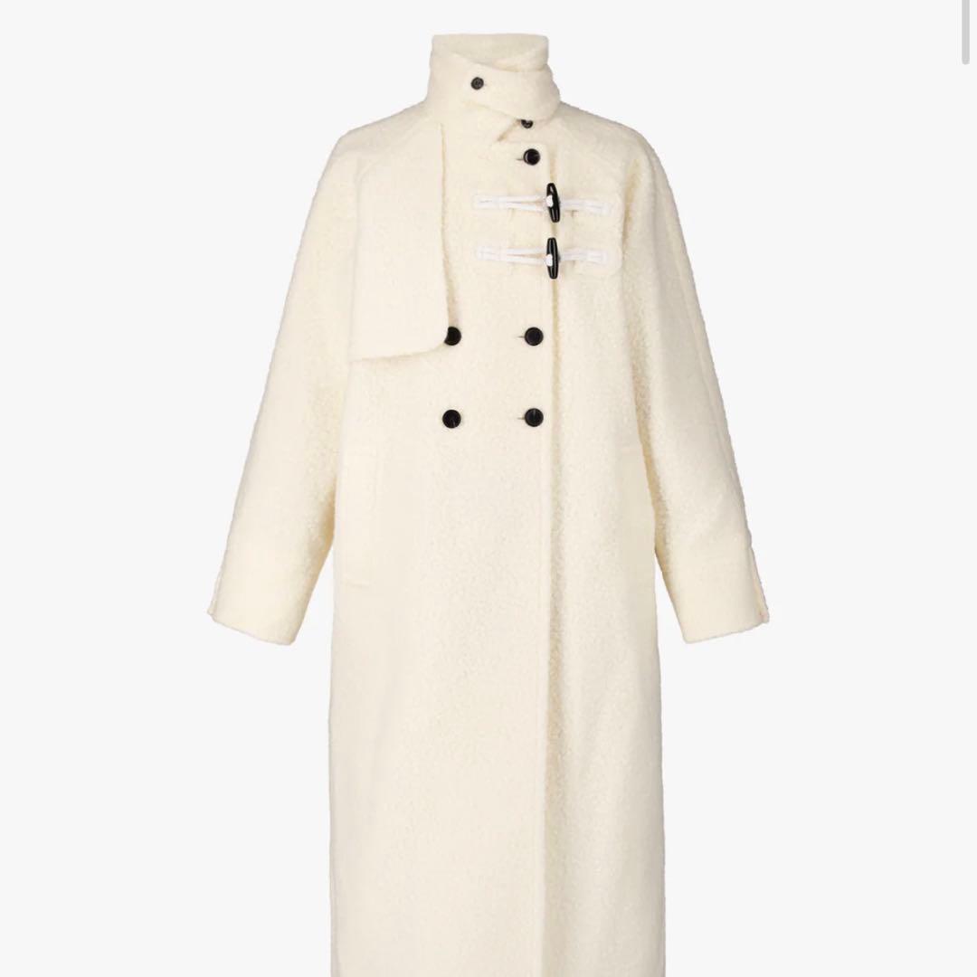 Bibiy. MANON DUFFLE COAT アイボリー