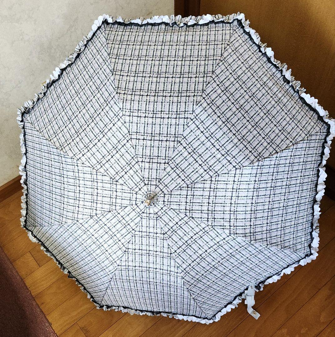 ◆タグ有新品未使用【ランバンオンブルー】晴雨兼用傘・ 日傘・遮光 遮熱 UV楽折