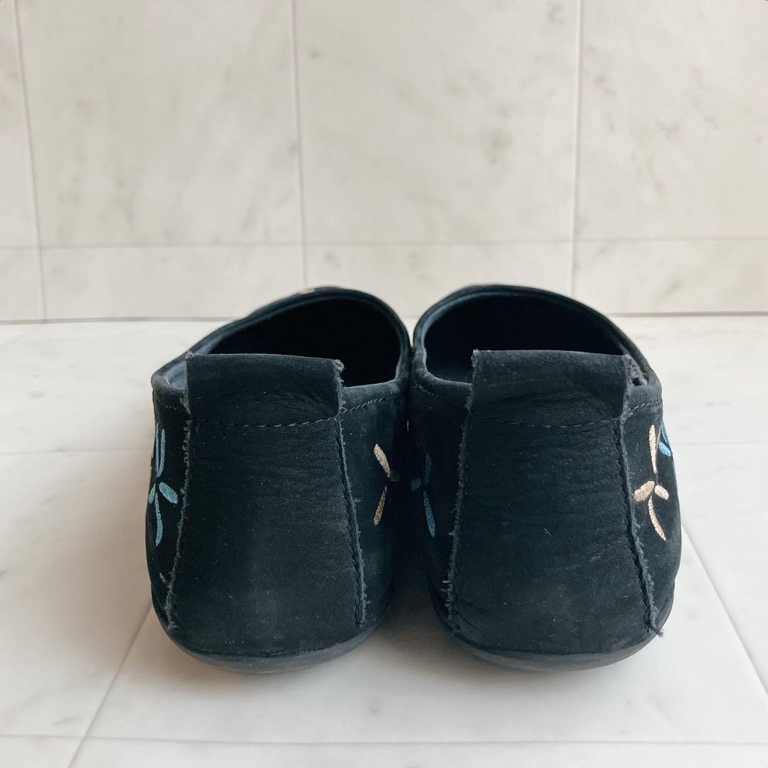 CAMPER カンペール ライトニナ フラットシューズ　刺繍　花柄　箱付き