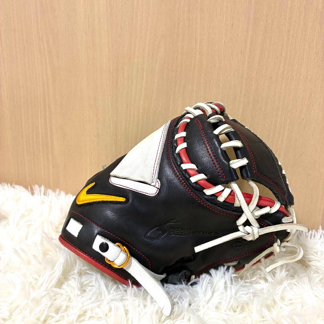希少✨【NIKE 城島健司モデル】シグネチャー キャッチャーミット 軟式用