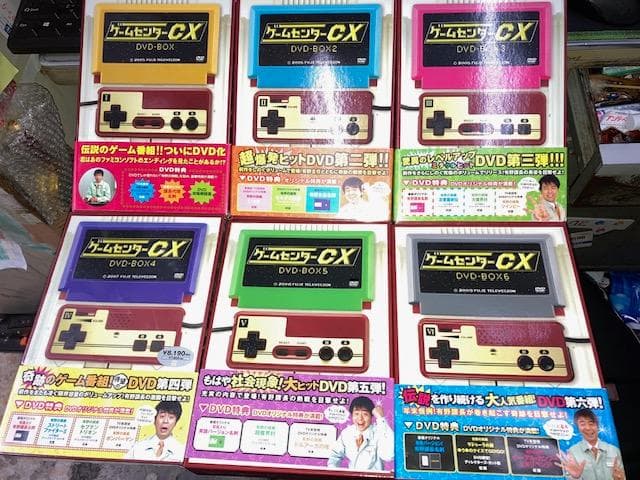 T*n様 ゲームセンターCX DVD-BOX1～6（4のみ新品未開封）有野 晋哉