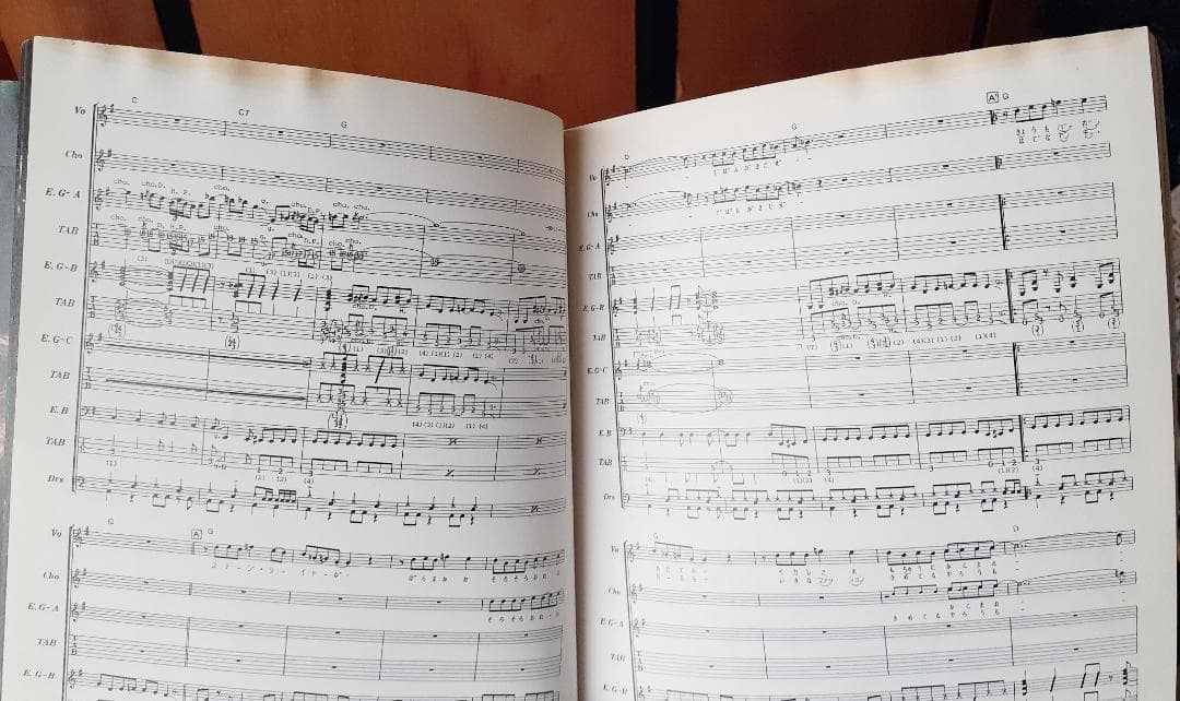 レッド・ウォーリアーズ KING'S　バンドスコア　1989年　希少♪