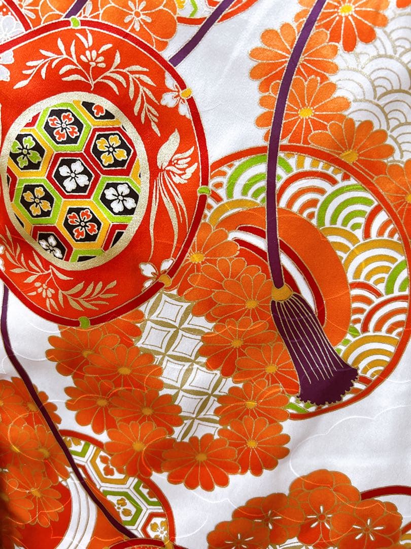 5歳用♡ 七五三　レトロ着物　女の子　フルセット　一式　アンティーク　小さめ