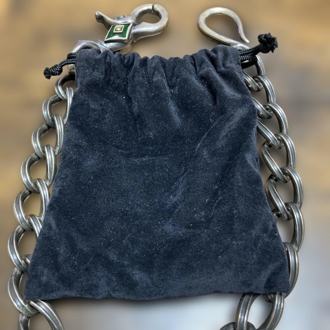 ARGENT GLEAM ウォレットチェーン　アージェントグリームシルバーブラス